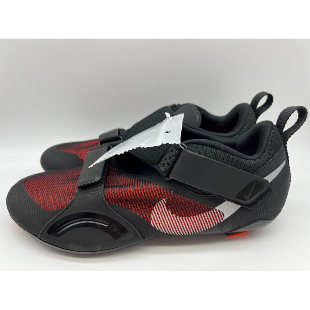 NWT Nike SuperRep Cycle Black Hyper Crimson Cycling Shoes CJ0775-008  Size 7.5